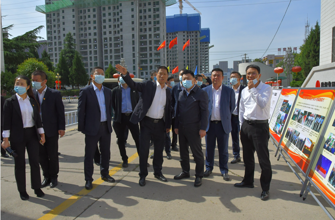 楊建強蒞臨龍鋼集團西軋調研保障性安居工程 楊建強蒞臨龍鋼集團西軋調研保障性安居工程