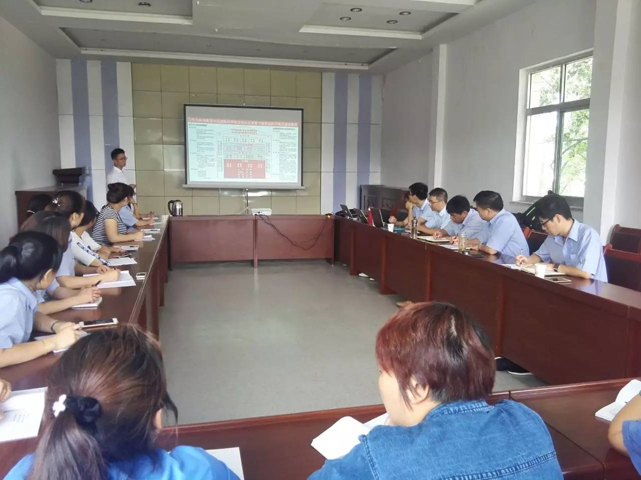 陜鋼集團信息化研發中心到華冶公司調研座談 陜鋼集團信息化研發中心到華冶公司調研座談