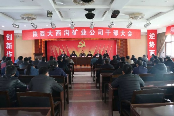 龍鋼集團召開大西溝礦業公司干部大會 龍鋼集團召開大西溝礦業公司干部大會